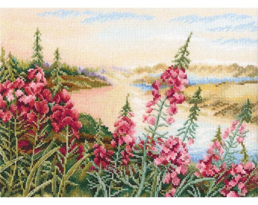 Cross Stitch Kit RTO - "Where the firweed blooms" Cross Stitch Kits - HobbyJobby