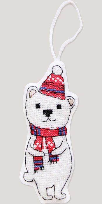 Cross Stitch Kit Toy Luca-S - Bear JK008 - HobbyJobby