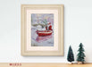 Cross Stitch Pattern Luca-S - Santa Fishing, P5014 - HobbyJobby