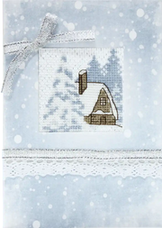 Cross Stitch Postcard Kit Postcard Kits - HobbyJobby