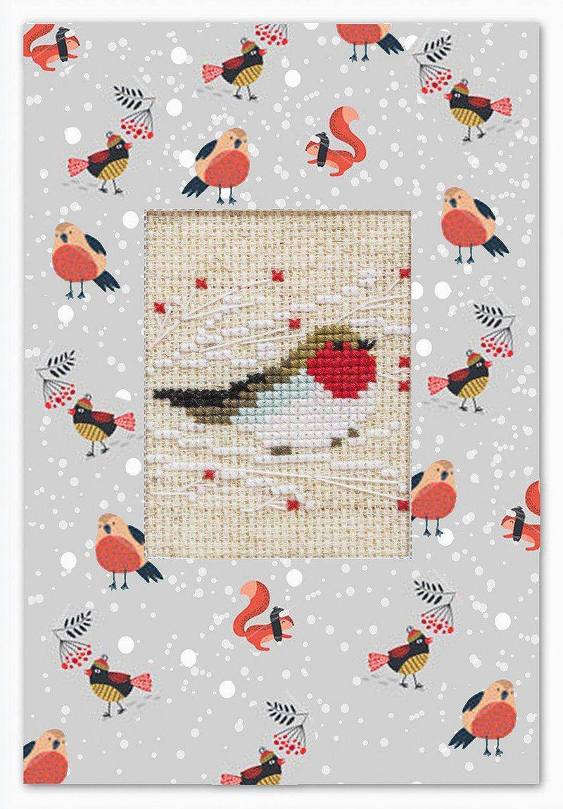 Cross Stitch Postcard Kit Postcard Kits - HobbyJobby