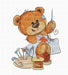 Cross Stithc Kit Luca-S - Teddy-bear, B1180 - HobbyJobby