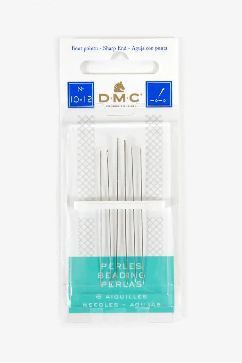 DMC Beading Needle Set No. 10-12 Needles - HobbyJobby