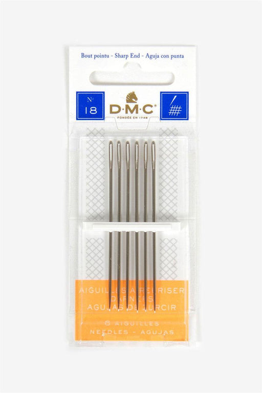 DMC Darners Hand Needles - Size 18 Needles - HobbyJobby