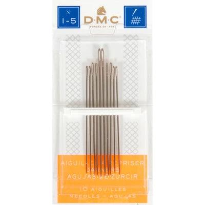 DMC Darning Needles Size 1-5 Needles - HobbyJobby