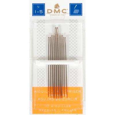 DMC Darning Needles Size 1-5 Needles - HobbyJobby