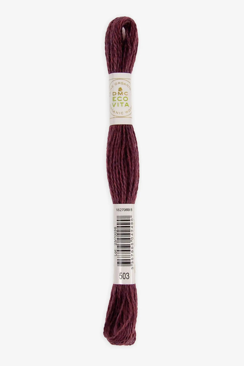 DMC Eco Vita Naturally Dyed Organic Wool Thread DMC Wool Thread - HobbyJobby