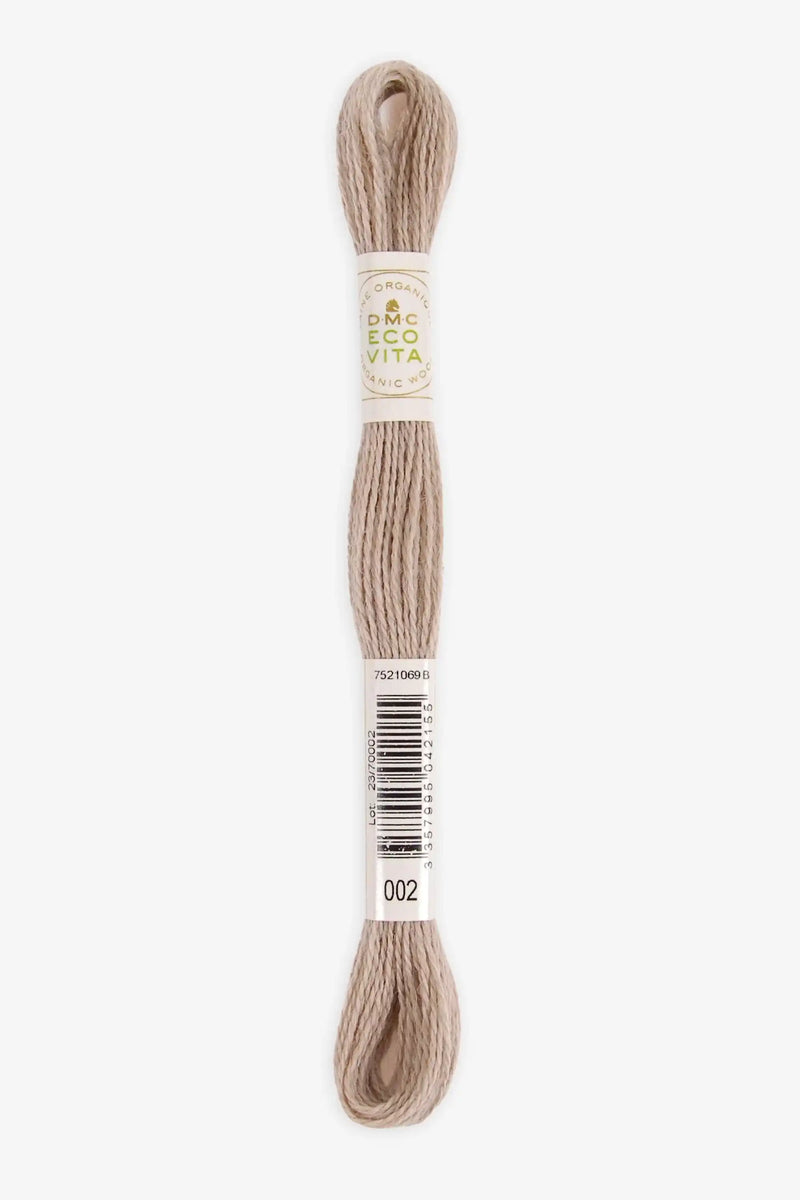 DMC Eco Vita Naturally Dyed Organic Wool Thread DMC Wool Thread - HobbyJobby