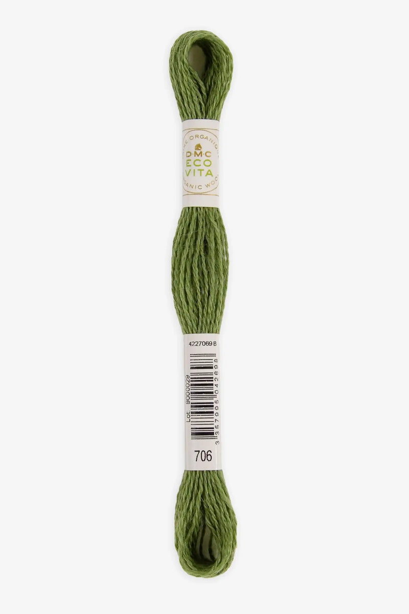 DMC Eco Vita Naturally Dyed Organic Wool Thread DMC Wool Thread - HobbyJobby