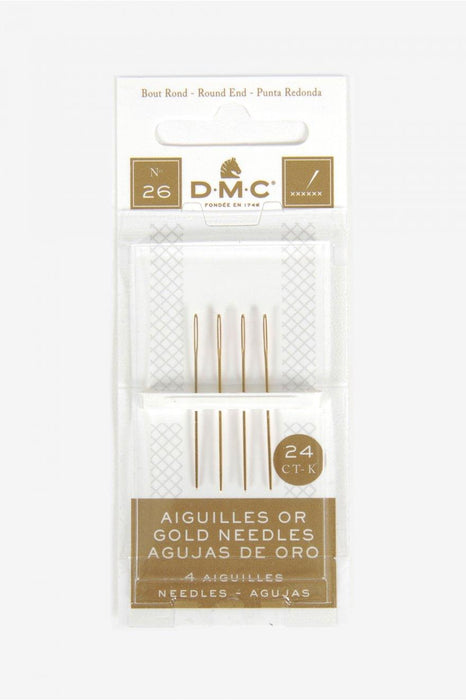 Golden Cross Stitch Needles - DMC Needles - HobbyJobby