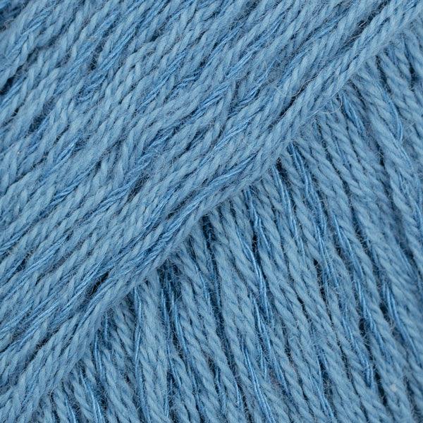 Drops Muskat - Blue (15) - Dk | Light Worsted Knitting Wool & Yarn