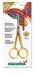 Gold Plated Curved Scissors - Madeira Scissors - HobbyJobby