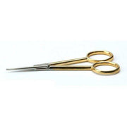 Gold Plated Straight Scissors - Madeira Scissors - HobbyJobby