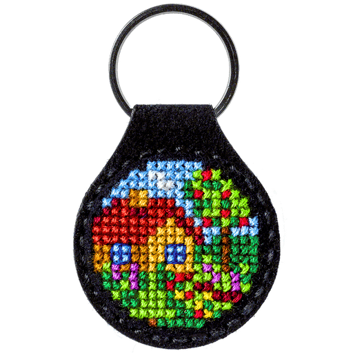 Cross Stitch Kit Beads, Bead Cross Stitch Keychain