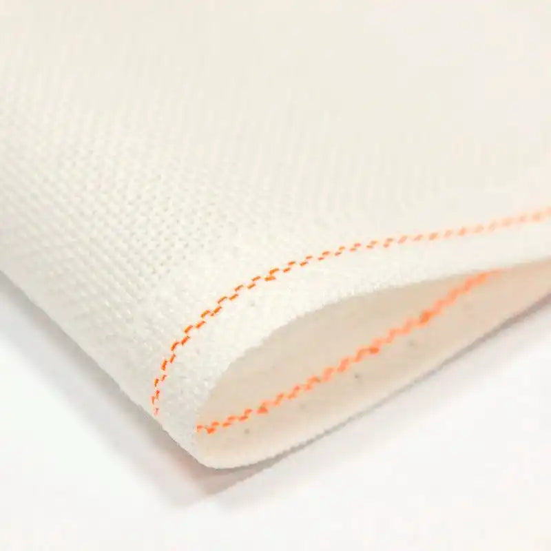 Lugana 25 Count Zweigart Fabric color 101 Natural White Fabric - HobbyJobby