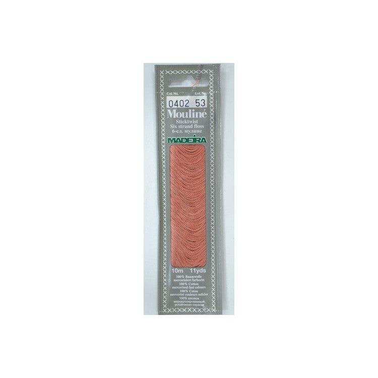 Madeira Cotton Mouline Threads col.0402 Stranded Cotton - HobbyJobby