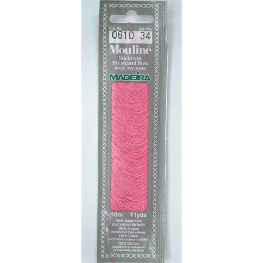 Madeira Cotton Mouline Threads col.0610 Stranded Cotton - HobbyJobby