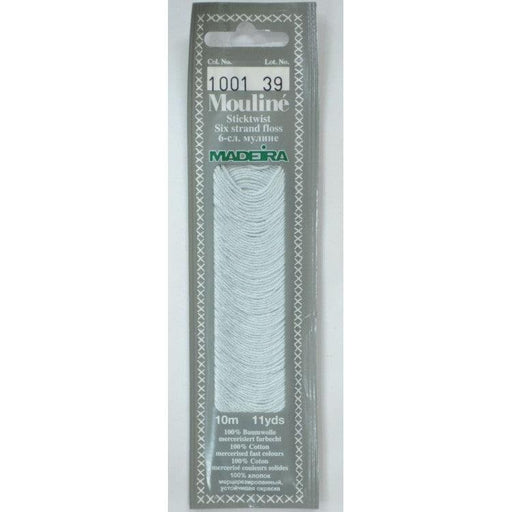 Madeira Cotton Mouline Threads col.1001 Stranded Cotton - HobbyJobby