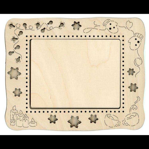 MP Studia Accessories Frame “Christmas Warmth. Average. Horizontal» MP Studia Wooden Kits - HobbyJobby