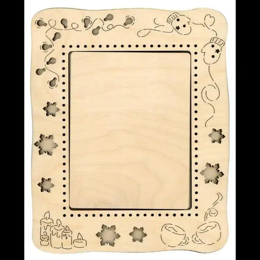 MP Studia Accessories Frame “Christmas Warmth. Medium. Vertical» MP Studia Wooden Kits - HobbyJobby