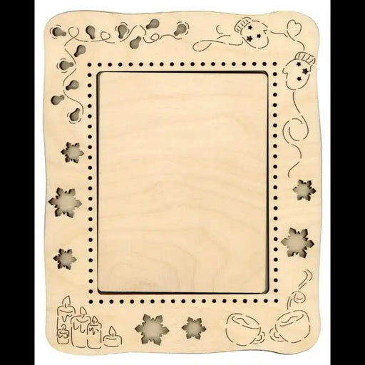 MP Studia Accessories Frame “Christmas Warmth. Small. Vertical» MP Studia Wooden Kits - HobbyJobby