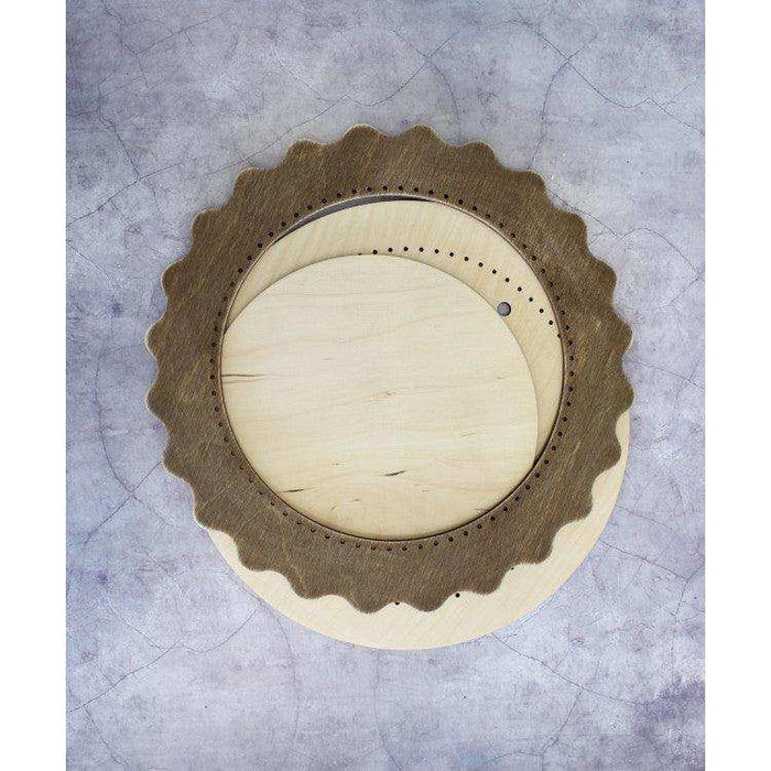 MP Studia Frame Brown Circle Large MP Studia Wooden Kits - HobbyJobby