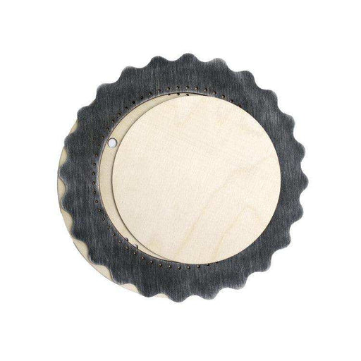 MP Studia Frame Gray-Blue Circle Large MP Studia Wooden Kits - HobbyJobby