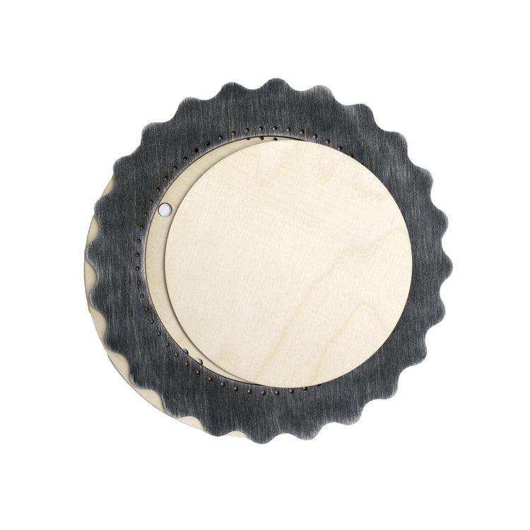 MP Studia Frame Gray-Blue Circle Medium MP Studia Wooden Kits - HobbyJobby