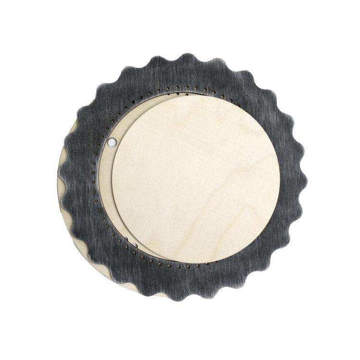 MP Studia Frame Gray-Blue Circle Medium MP Studia Wooden Kits - HobbyJobby