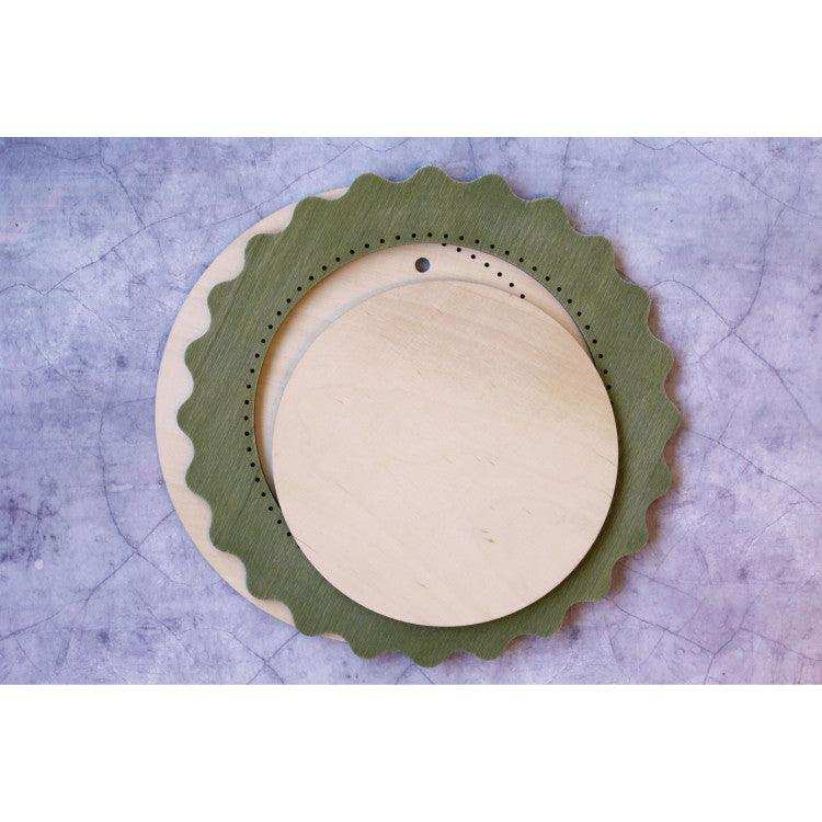 MP Studia Frame Green Circle Small MP Studia Wooden Kits - HobbyJobby