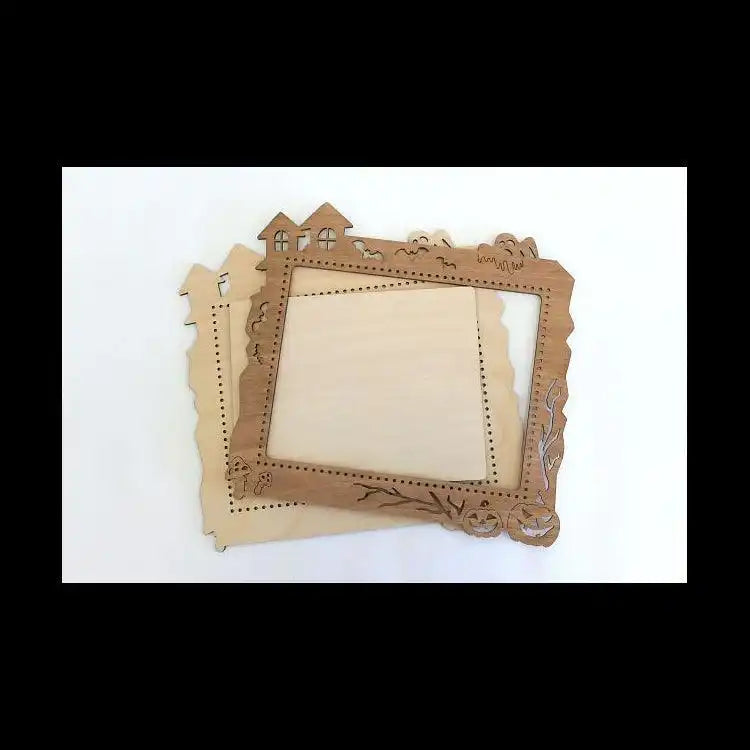 MP Studia Frame "Halloween" Horizontal Large MP Studia Wooden Kits - HobbyJobby