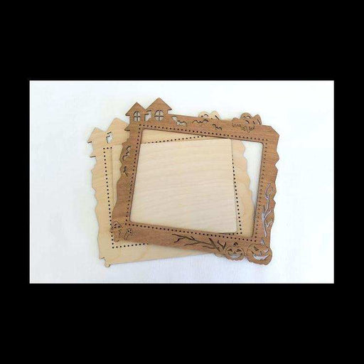 MP Studia Frame "Halloween" Horizontal Medium MP Studia Wooden Kits - HobbyJobby