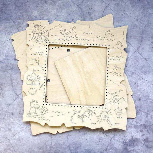 MP Studia Frame "Map" Medium MP Studia Wooden Kits - HobbyJobby