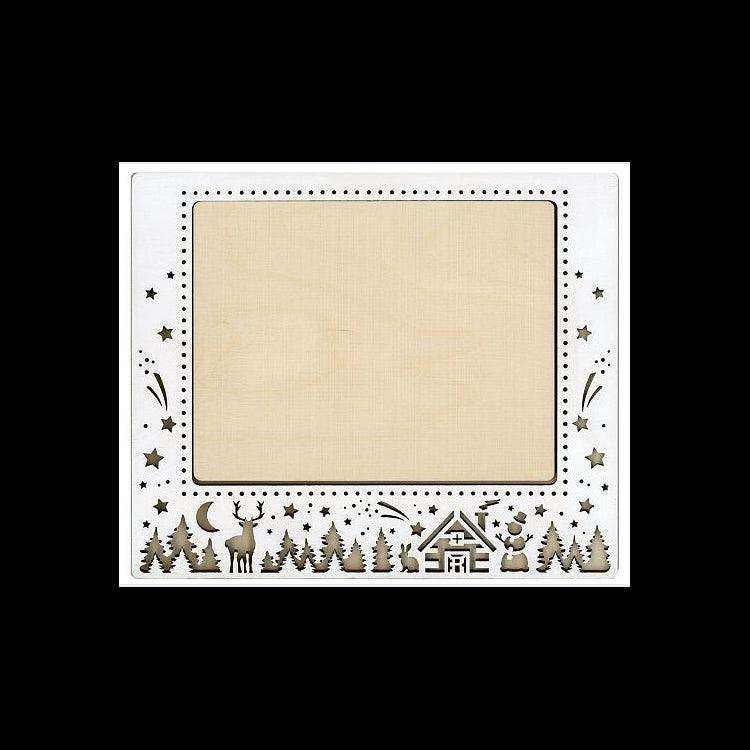 MP Studia Frame "Winter Landscape" Horizontal Large MP Studia Wooden Kits - HobbyJobby