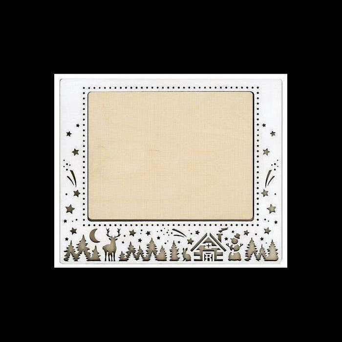 MP Studia Frame "Winter Landscape" Horizontal Large MP Studia Wooden Kits - HobbyJobby