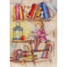 MP Studia Kits on Designer Canvas - Book Fairy MP Studia Cross Stitch Kits - HobbyJobby