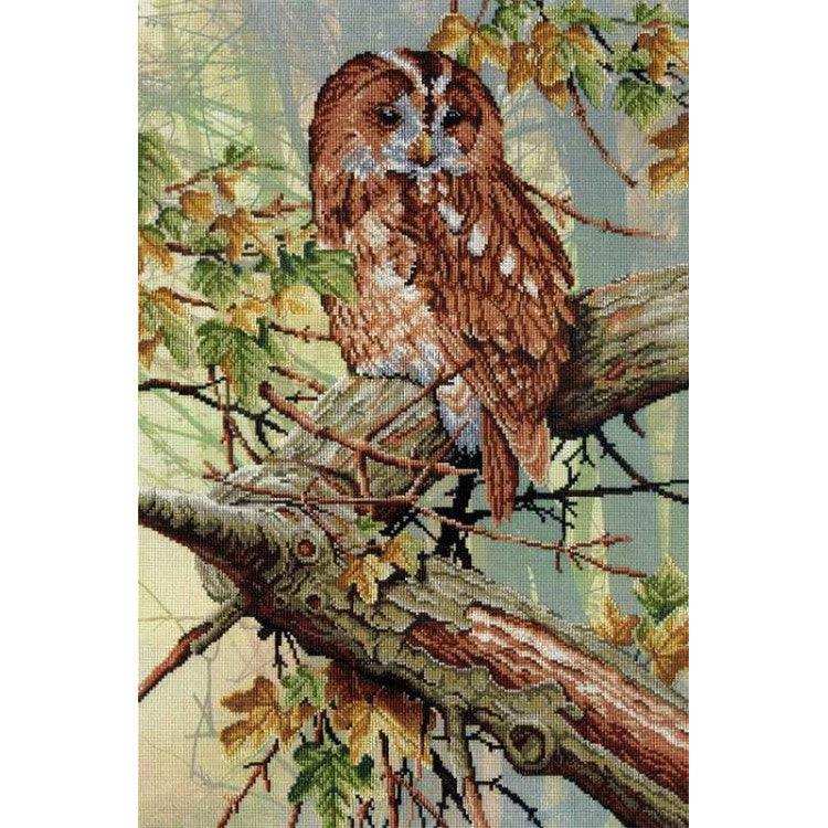MP Studia Kits on Designer Canvas - In Forest Lace MP Studia Cross Stitch Kits - HobbyJobby