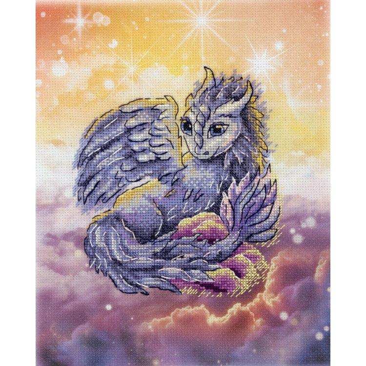 MP Studia Kits on Designer Canvas - Sky Guardian MP Studia Cross Stitch Kits - HobbyJobby