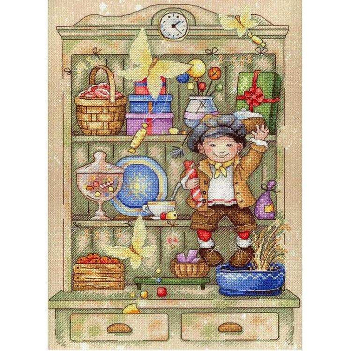 MP Studia Kits on Designer Canvas - Sweet-Tooth MP Studia Cross Stitch Kits - HobbyJobby