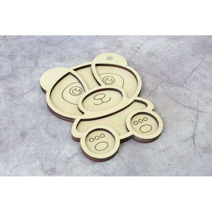 MP Studia Organiser For Beads "Bear" (Without Cover) MP Studia Wooden Kits - HobbyJobby