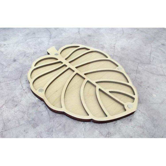 MP Studia Organiser For Beads "Leaf" (With Lid) MP Studia Wooden Kits - HobbyJobby