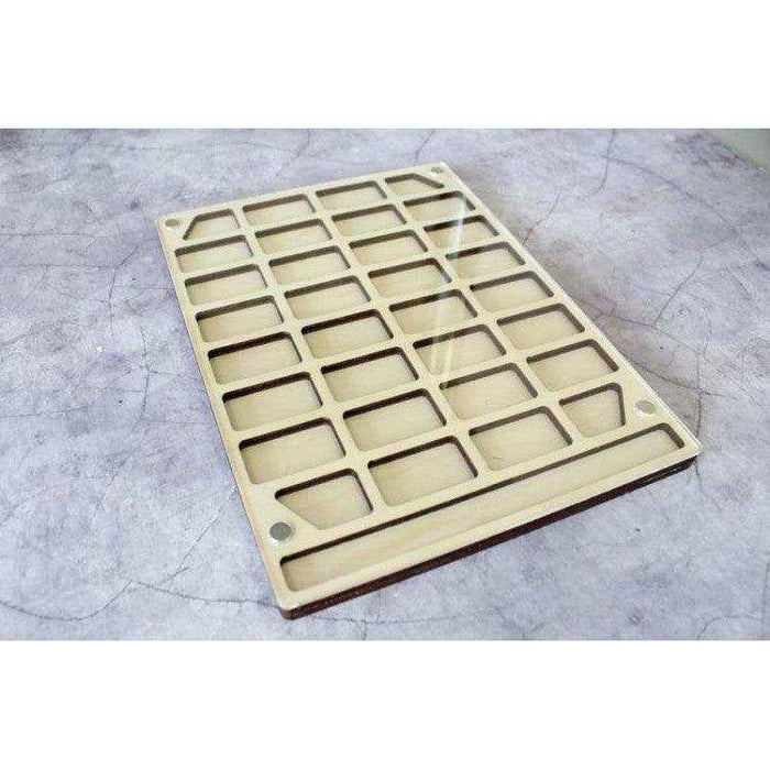 MP Studia Organiser For Beads "Straight" (With Lid) MP Studia Wooden Kits - HobbyJobby