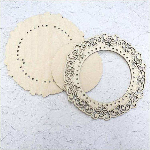 MP Studia Round Openwork Frame Large MP Studia Wooden Kits - HobbyJobby