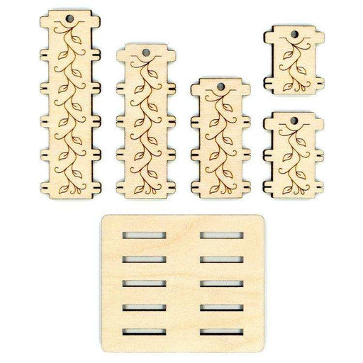 MP Studia Spool Set Ornaments (10 Pcs) + Holder MP Studia Wooden Kits - HobbyJobby
