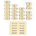 MP Studia Spool Set Ornaments (10 Pcs) + Holder MP Studia Wooden Kits - HobbyJobby