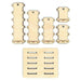 MP Studia Spool Set Simple (10 Pcs) + Holder MP Studia Wooden Kits - HobbyJobby