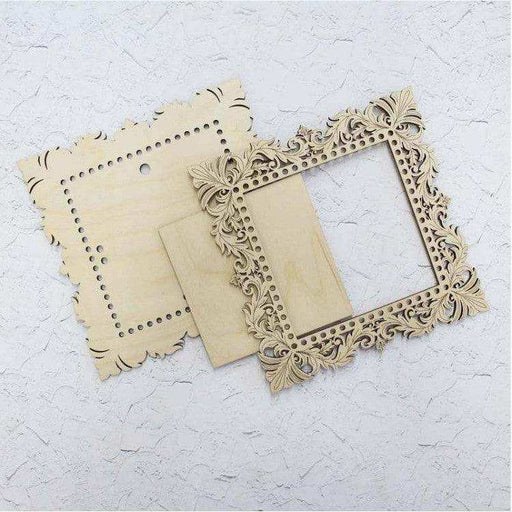 MP Studia Square Openwork Frame Medium MP Studia Wooden Kits - HobbyJobby