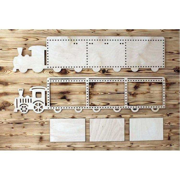 MP Studia Triple Frame "Steam Locomotive" MP Studia Wooden Kits - HobbyJobby