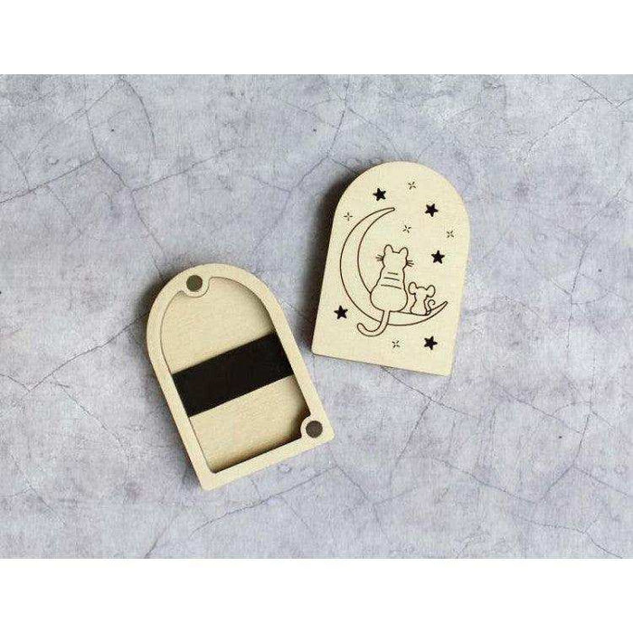 MP Studia Wooden Needle Case "Friends" MP Studia - HobbyJobby