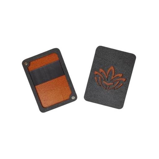 Needle case. Orange pattern KF056/11R Needle Cases - HobbyJobby